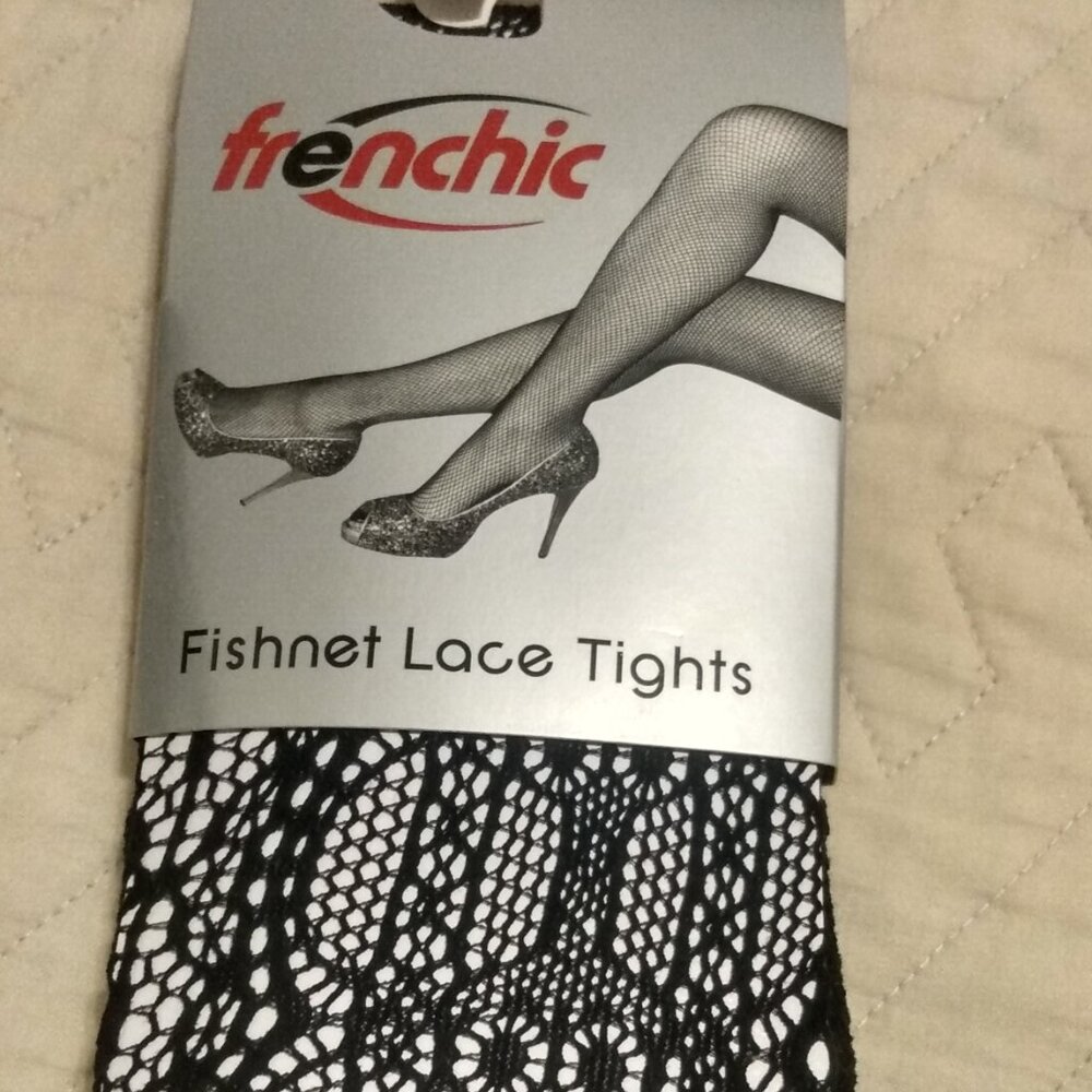 FRENCHIC FISHNET TIGHTS SIZE 1X2X